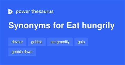 hungrily synonym|another phrase for hungrily.